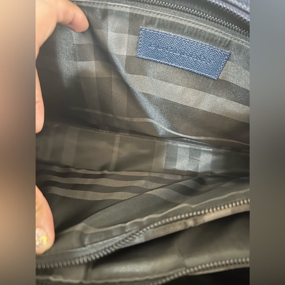 Navy Burberry Travel Bag - Picture 7 of 16